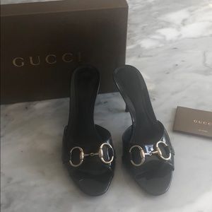Gucci heel with horsebit